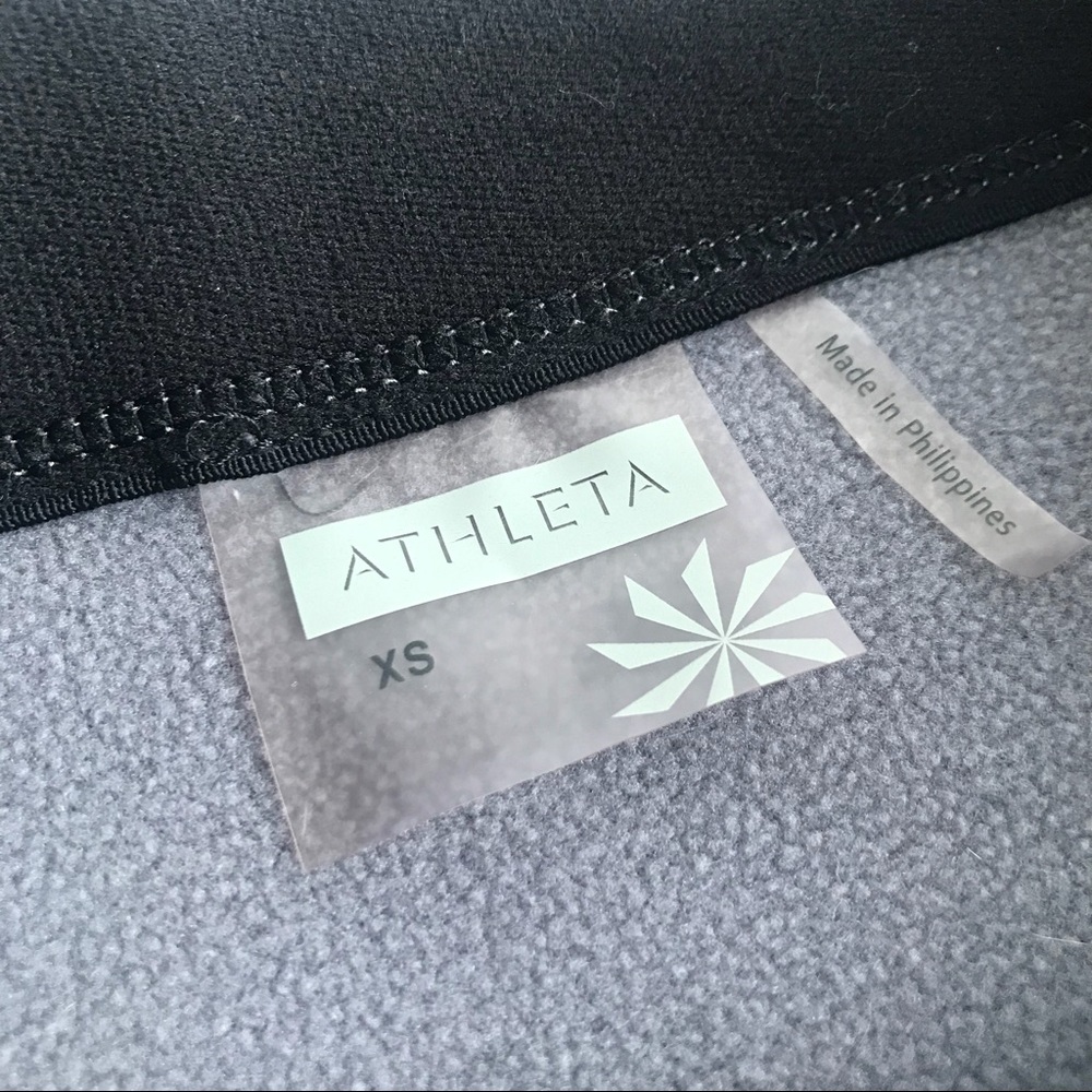 Athleta Gray Fleece Skirt XS  Athliesure Tennis - Picture 6 of 8